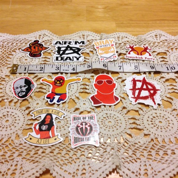 WWE Wrestling Stickers - Decals WrestleMania - Picture 2 of 5